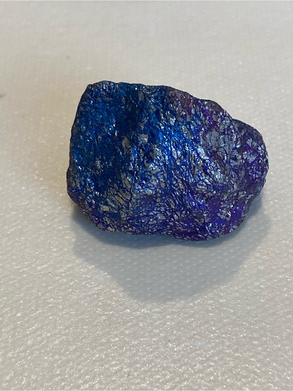 Peacock Ore Iridescent Blue Decorative Accent Stone - Home Accents - Picture 3 of 7